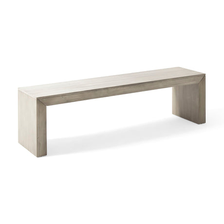Acacia Wood Dining Bench, Farmhouse Style HouseOfZazla