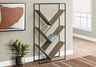 3-Tier Contemporary Bookshelf with Reclaimed Wood Finish HouseOfZazla