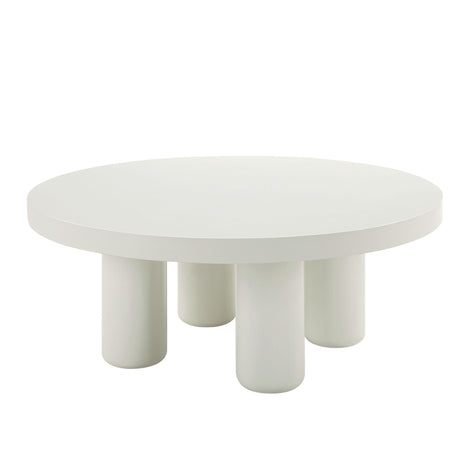 Loanna White Coffee Table HouseOfZazla