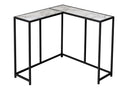 Corner Accent Console Table For Entryway, Unique L-Shaped Design HouseOfZazla