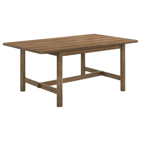 Graham - 7 Piece Rectangular Dining Table Set - Walnut HouseOfZazla
