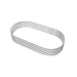 Heavy Duty Galvanized Raised Garden Bed Kit For Vegetables, Flowers & Herbs