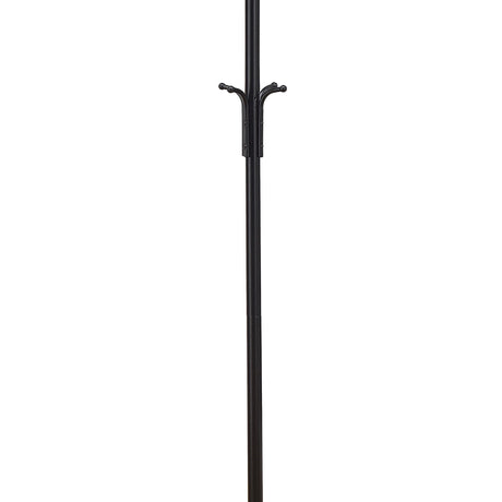 Coat Rack With 3 Tier Hooks For Entryway - Black HouseOfZazla