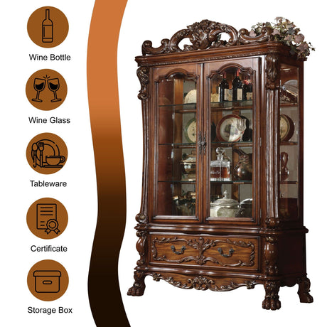 Dresden - Curio - Cherry Oak HouseOfZazla