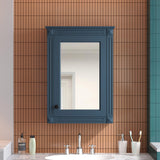 Wall Mounted Bathroom Storage Medicine Cabinet For Over Toilet With Mirror