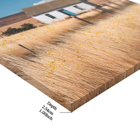 Farmhouse House Wall Art Canvas Print HouseOfZazla