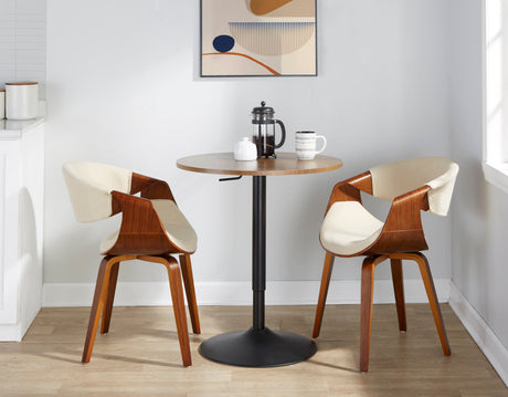 Elia - Contemporary Adjustable Bar Table HouseOfZazla