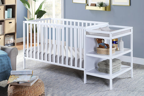 Palmer - 3-in-1 Convertible Crib / Changer Combo HouseOfZazla