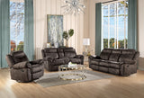 Zubaida Two Tone 3 Piece Recliner Living Room Set
