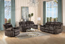 Zubaida Two Tone 3 Piece Recliner Living Room Set HouseOfZazla