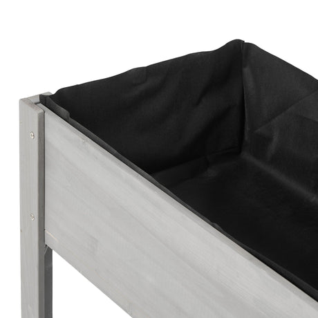 Raised Garden Bed With Legs, Elevated Planter Box For Outdoor Plants HouseOfZazla