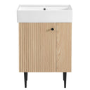 Bathroom Vanity, Combo Cabinet, Bathroom Storage Cabinet, Single Ceramic Sink HouseOfZazla