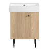 Bathroom Vanity, Combo Cabinet, Bathroom Storage Cabinet, Single Ceramic Sink HouseOfZazla