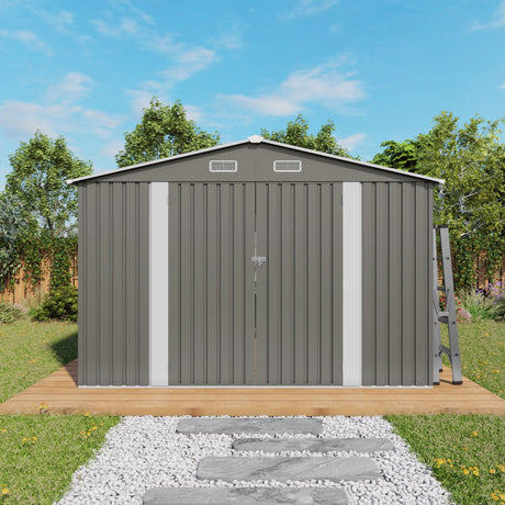 Outdoor Storage Shed With Lockable Doors HouseOfZazla