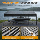 20'x20' Galvanated Steel Carport Canopy