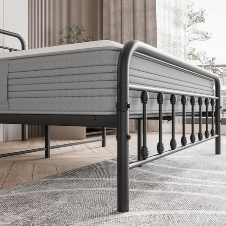 Tara Victorian-Style Steel Bed Frame HouseOfZazla
