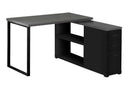L-Shape Computer Desk with Storage Drawers HouseOfZazla