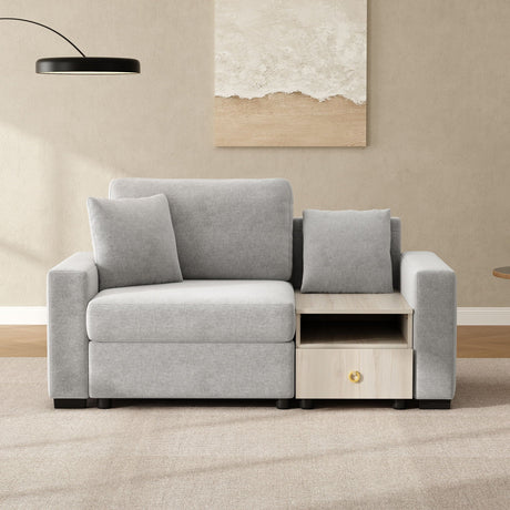 Modular Sofa Couch With Storage Armrest And Center Console HouseOfZazla