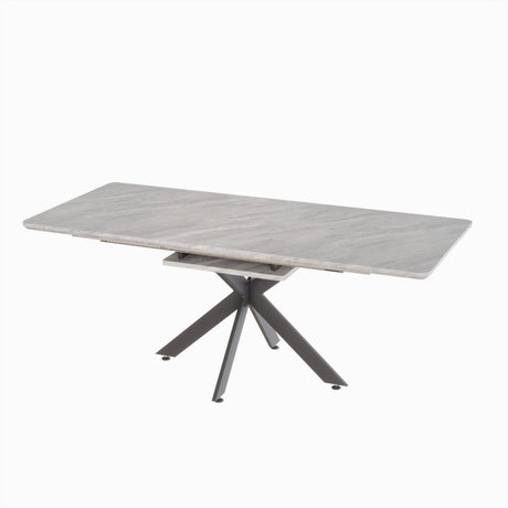 Modern Mid-Century Dining Table Set With Extendable Design HouseOfZazla