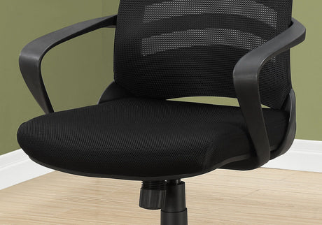 Office Chair, Adjustable Height, Swivel, Ergonomic, Armrests HouseOfZazla