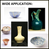 iienjoy Kintsugi Repair Kit, 4 Colors Food Safe Kintsugi Kit Repairs Broken Ceramics, Jade, Glass, Meaningful Pottery, Kintsugi Gold Glue for Ceramics and Porcelain Repair Perfect for Beginners iienjoy