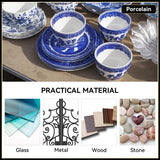 iienjoy Kintsugi Repair Kit, 4 Colors Food Safe Kintsugi Kit Repairs Broken Ceramics, Jade, Glass, Meaningful Pottery, Kintsugi Gold Glue for Ceramics and Porcelain Repair Perfect for Beginners iienjoy