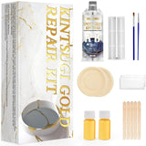 Kintsugi Kit Gold Repair, Gold Glue for Ceramics and Porcelain Repair, Kintsugi Kit Repair Your Meaningful Pottery, Ceramic Repair Perfect for Beginners Restoring Meaningful Gifts Bellisinno