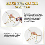 Kintsugi Kit Gold Repair, Gold Glue for Ceramics and Porcelain Repair, Kintsugi Kit Repair Your Meaningful Pottery, Ceramic Repair Perfect for Beginners Restoring Meaningful Gifts Bellisinno