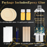 Kintsugi Repair Kit Gold, Gold Glue for Ceramics and Porcelain Repair, Kintsugi Kit Repairs Your Meaningful Ceramics, Perfect for Beginners Restoring Meaningful Gifts Yeardera