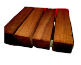 (New) Four (4) Black Walnut Turning Blocks Lumber Lathe Wood Blanks 3 X 3 X 12" (uses Include Furniture, cabinets, Windows and Door Frames, Millwork, and molding) WoodArtSupply