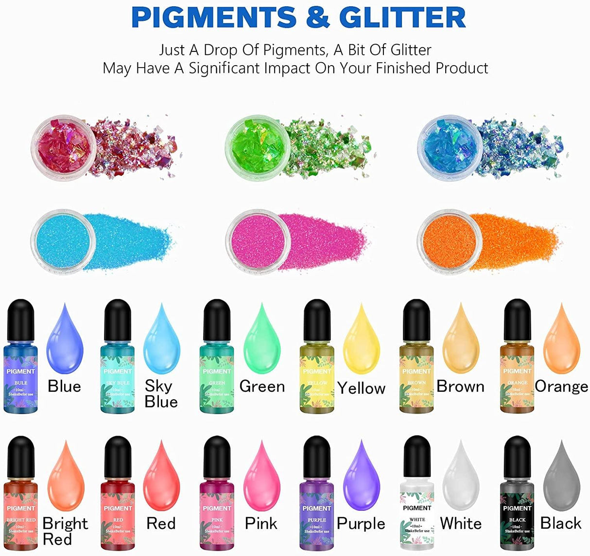 Resin Coaster Molds Silicone Kit Cutting Serving Board Mold with DIY Geode Tray Molds Pigments Tools 82 Pcs WoodArtSupply