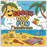 "Sunshine & Seashells – My Big Beach Adventure!": Fun in the sun with palm trees, surfboards, ice cream, and sandy smiles on every page (COZY COLORING BOOK) WoodArtSupply