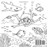 "Sunshine & Seashells – My Big Beach Adventure!": Fun in the sun with palm trees, surfboards, ice cream, and sandy smiles on every page (COZY COLORING BOOK) WoodArtSupply