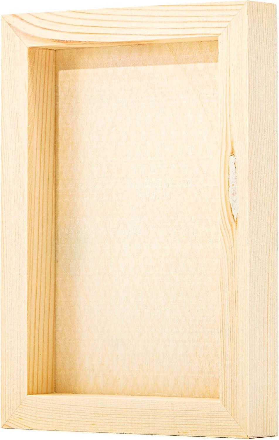 Unfinished Wood Panels for Painting Arts and Crafts (5X7 Inches, 6 Pack) WoodArtSupply