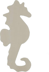 Unfinished Wood Seahorse Cutout Shapes, 5 Inch Tall, Ready to Paint or Decorate, Pack of 12 WoodArtSupply