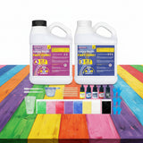 Fast‑Cure Epoxy Resin, Crystal Clear Casting Resin Kit for Crafts & DIY Coasters WoodArtSupply