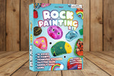 Rock Painting Kit for Kids – DIY Craft Set with Rock Paint Supplies, Great Gift for Ages 6–12 WoodArtSupply