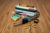 68W Adjustable Temperature Soldering Iron Kit Clear Shell See-Through Solder Gun Tool WoodArtSupply
