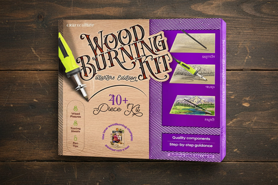 Beginners Wood Burning Kit for Kids, Teenage Boys & Girls WoodArtSupply