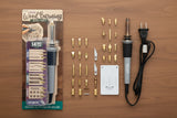 Wood Burning Kit with Pen, 14 Tool Tips & 2 Hot Knife Tips WoodArtSupply