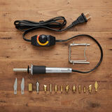 Wood Burning Tool Kit for Adults Teens & Beginners – 16 Piece Complete Woodburning Kit WoodArtSupply