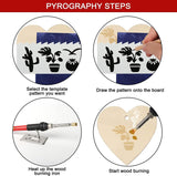 Wood Burning Kit 73PCS Professional Pen and Accessories Wooden Kits Embossing Carving and Wood Burning WoodArtSupply