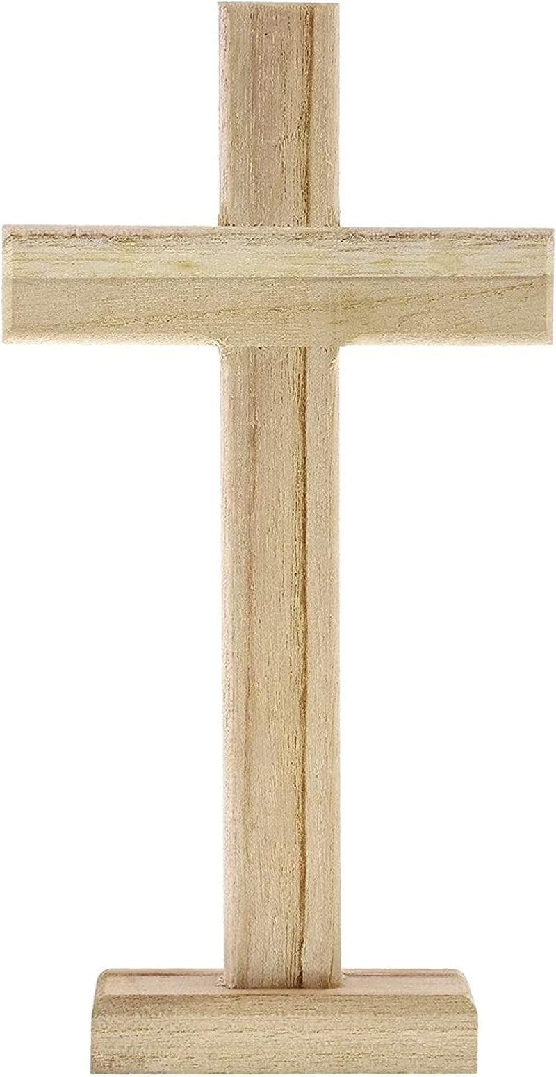 Wood Crosses for Crafts, Wooden Cross (8.7 In, 3-Pack) - WoodArtSupply