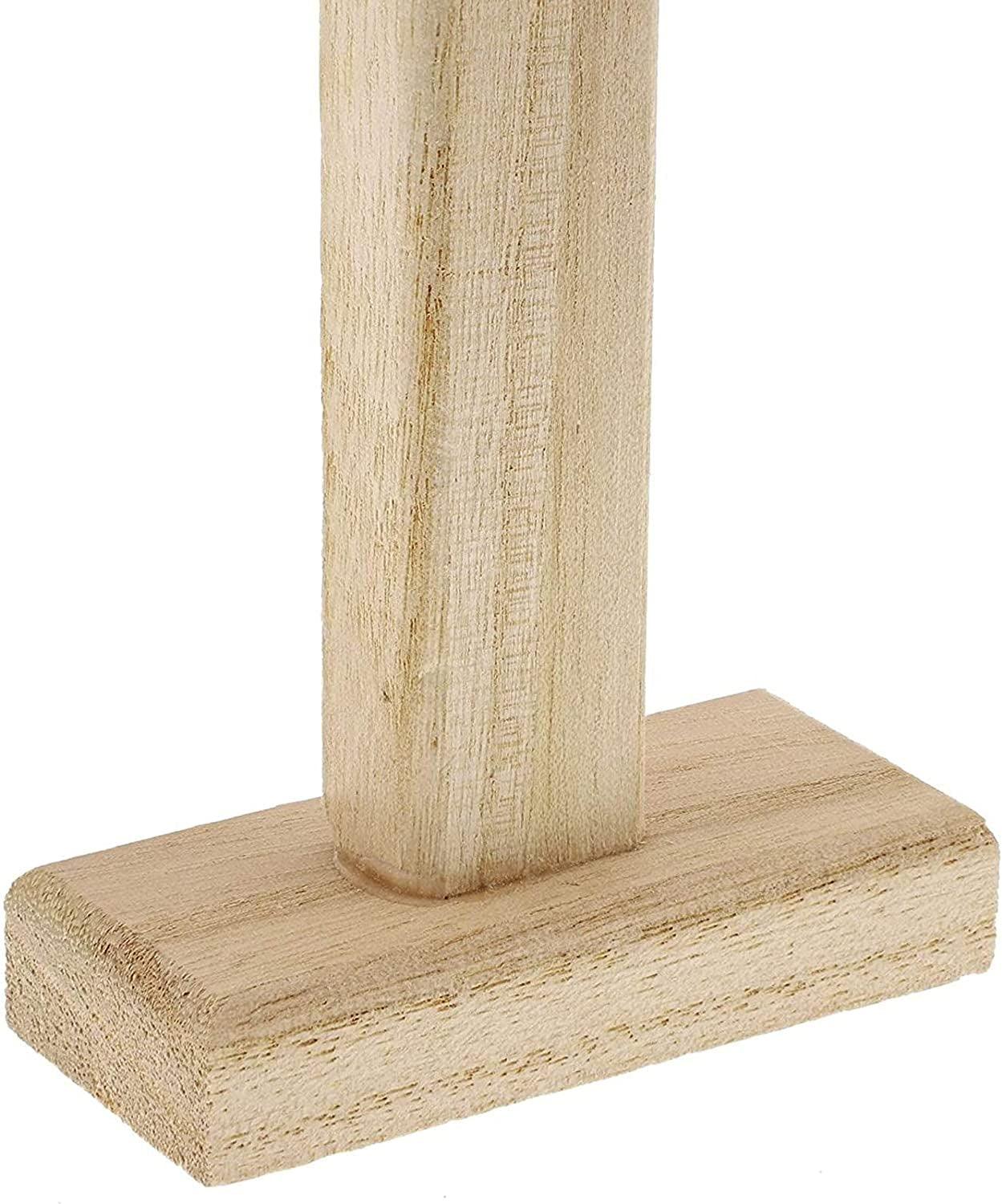 Wood Crosses for Crafts, Wooden Cross (8.7 In, 3-Pack) - WoodArtSupply