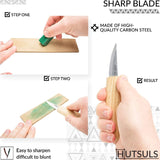 Wood Whittling Kit for Beginners Razor Sharp Wood Carving Knife Set Whittling Knife for Kids and Adults (8 Pieces) WoodArtSupply