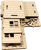 StonKraft Beach House Wooden 3D Puzzle Kit - DIY Home Decor & Construction Toy WoodArtSupply