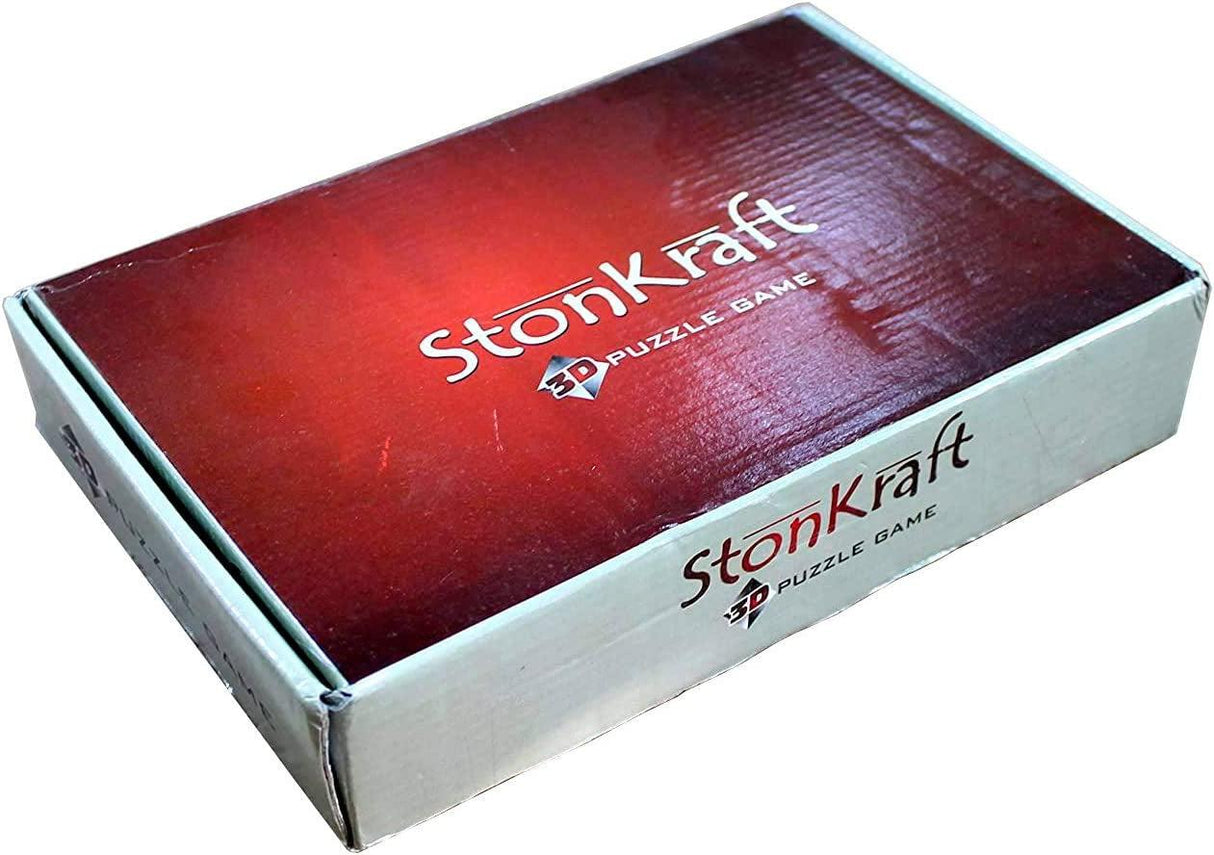 StonKraft Beach House Wooden 3D Puzzle Kit - DIY Home Decor & Construction Toy WoodArtSupply