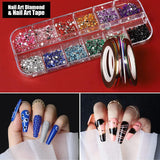 Glitter & Sticker, Nail Art Brushes for Beginners Nail Dotting Tool WoodArtSupply