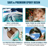 Epoxy Resin Kit for Beginners, Resin Kit with Coaster Molds, Silicone Molds Kit, Pigments WoodArtSupply