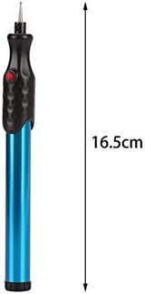 Electric Micro Engraver Pen Carve Engraving Tool Kit Cordless Precision Engraver for DIY Jewellery Making, Metal, Glass,Wood, Leather with WoodArtSupply